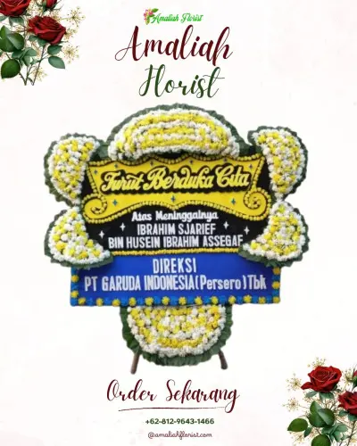 Papan Bunga Duka di Sulamadaha